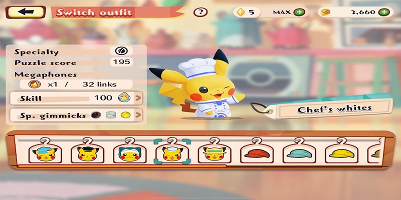 Pokemon Cafe Mix ngay tại Game Vui cực đơn giản