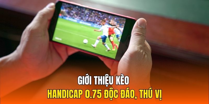 Giới thiệu kèo Handicap 0.75 độc đáo, thú vị